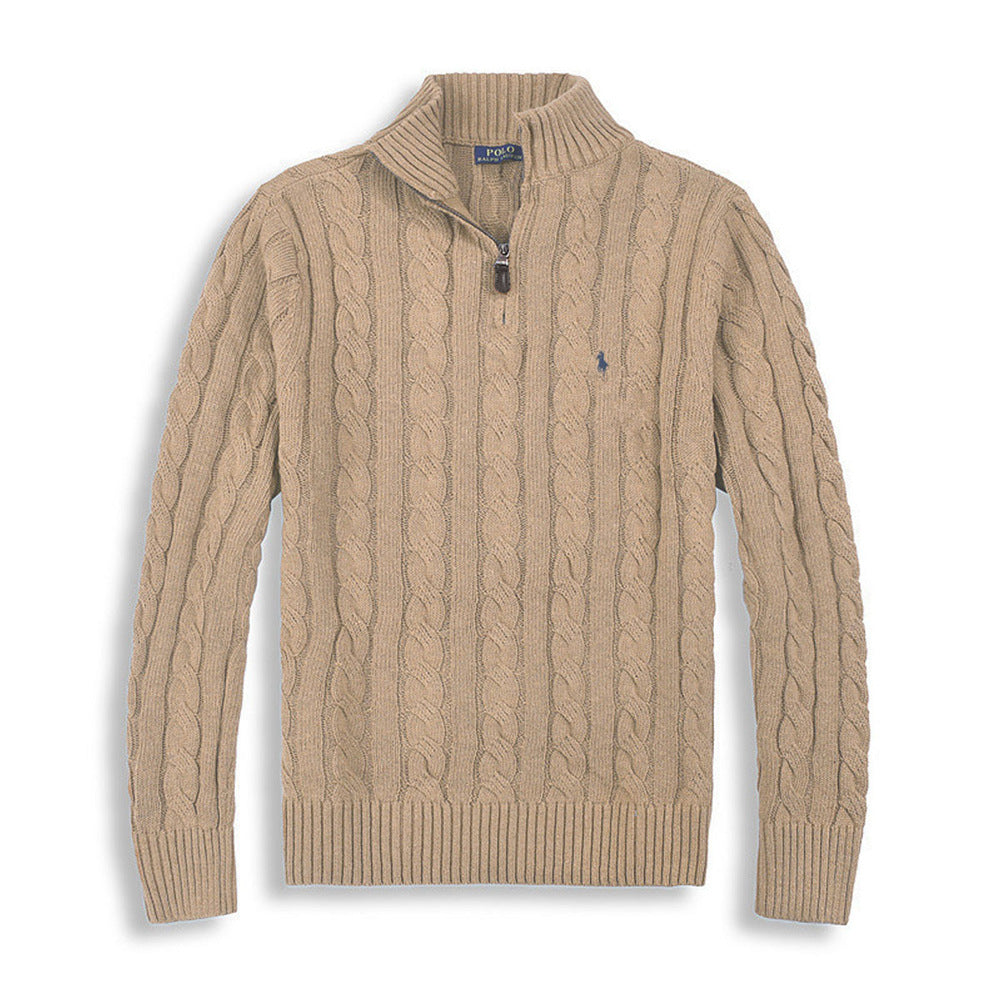 „RL“ Strick-Halfzip