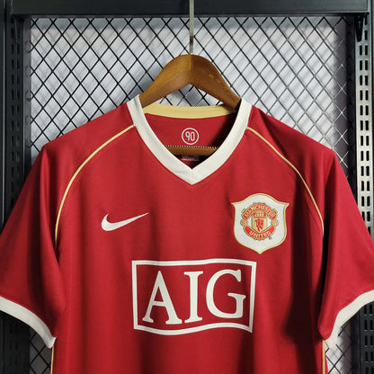 2006/2007 Retro Manchester United Heimtrikot